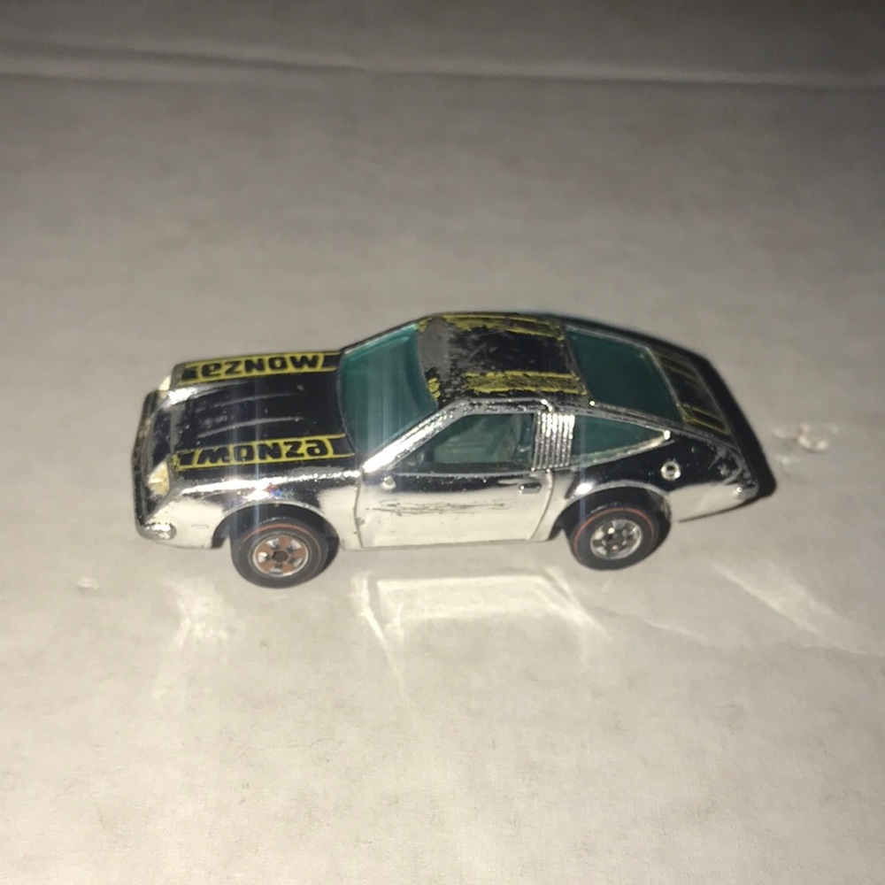 1974 hot wheels Redline Super Chromes Chevy Monza 2+2